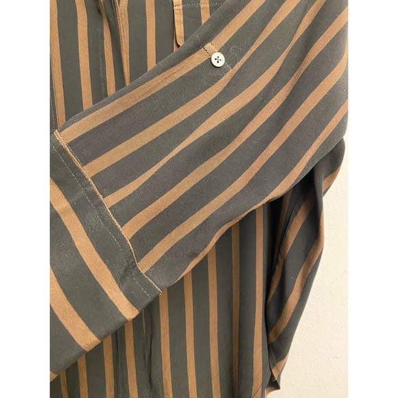 Faithfull The Brand Striped Shirt Bow Tie Front - Picture 9 of 16